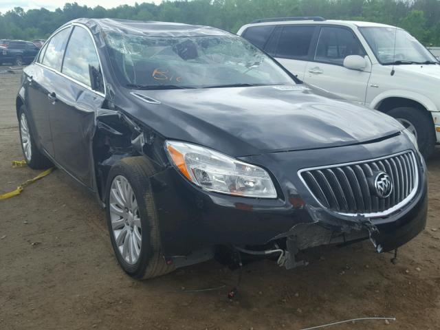 2G4GS5EV8D9248093 - 2013 BUICK REGAL PREM BLACK photo 1