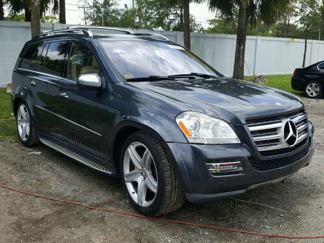 4JGBF8GE3AA574901 - 2010 MERCEDES-BENZ GL 550 4MA GRAY photo 1