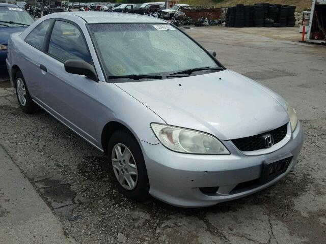 1HGEM22155L056227 - 2005 HONDA CIVIC DX V SILVER photo 1