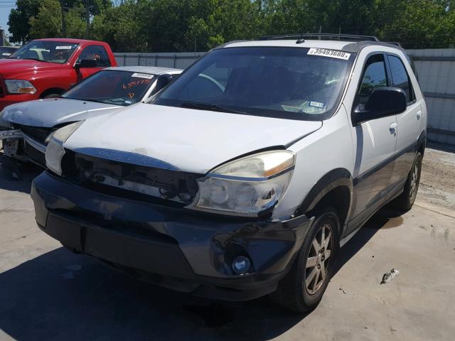 3G5DA03EX4S532707 - 2004 BUICK RENDEZVOUS WHITE photo 2