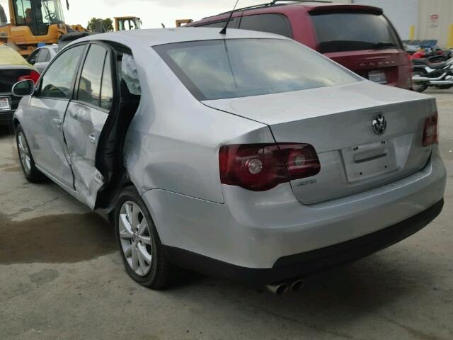 3VWRZ7AJ4AM163369 - 2010 VOLKSWAGEN JETTA SE 灰色 照片 3