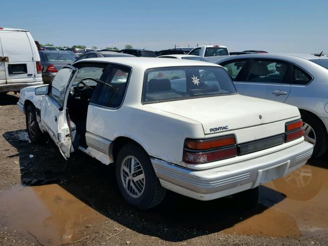 1G2NE14U0LC210051 - 1990 PONTIAC GRAND AM L WHITE photo 3