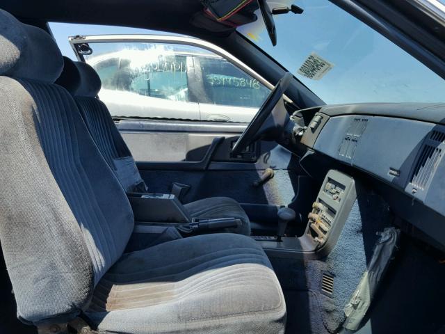 1G2NE14U0LC210051 - 1990 PONTIAC GRAND AM L WHITE photo 5