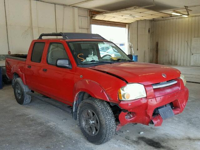 1N6ED27Y34C436974 - 2004 NISSAN FRONTIER/X RED photo 1