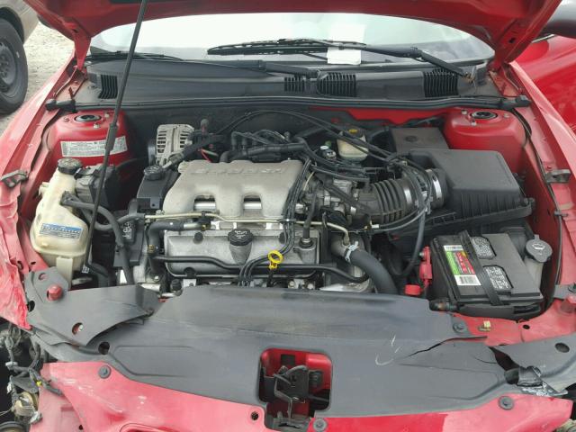 1G2NF52E74M589139 - 2004 PONTIAC GRAND AM S RED photo 7