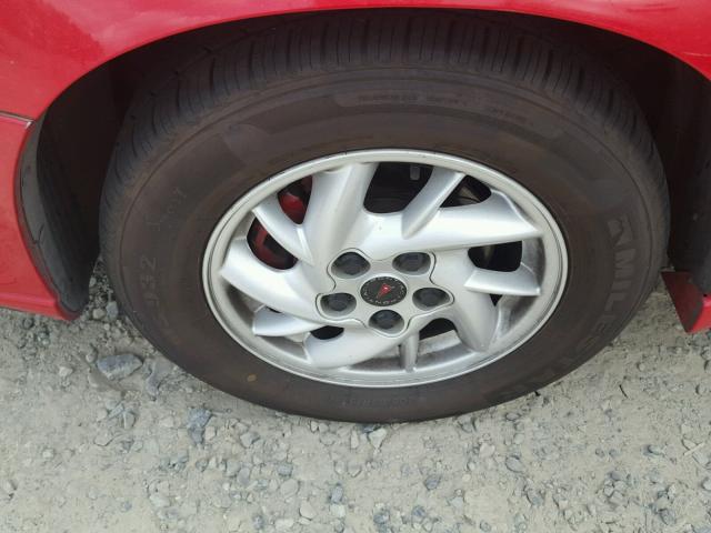 1G2NF52E74M589139 - 2004 PONTIAC GRAND AM S RED photo 9