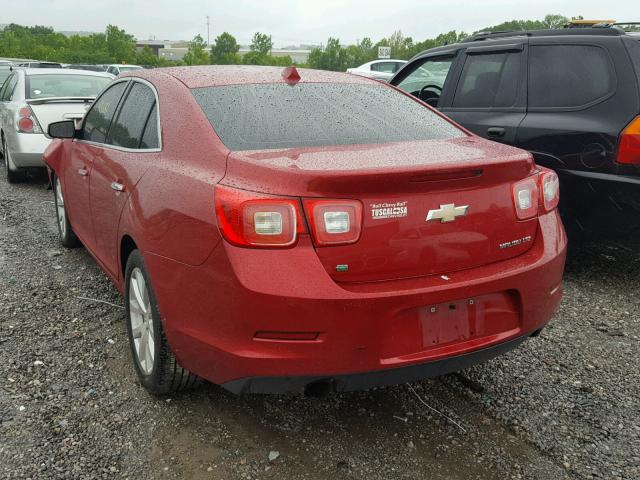 1G11H5SL9EF246236 - 2014 CHEVROLET MALIBU LTZ 红色 照片 3