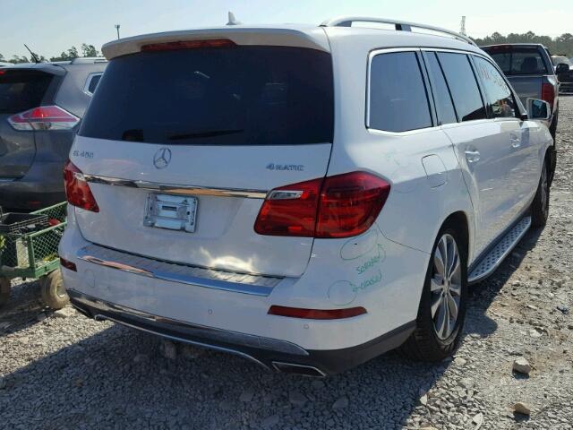 4JGDF7CE1EA348130 - 2014 MERCEDES-BENZ GL 450 4MA WHITE photo 4