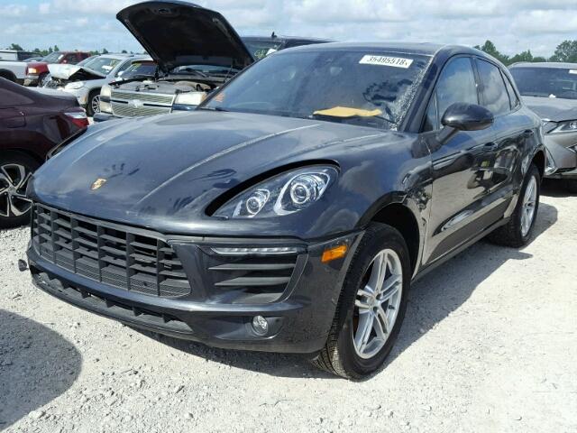 WP1AA2A59JLB00619 - 2018 PORSCHE MACAN GRAY photo 2