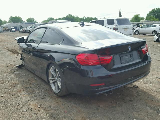 WBA3N3C51FK232284 - 2015 BMW 428 I BLACK photo 3