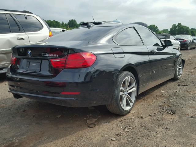 WBA3N3C51FK232284 - 2015 BMW 428 I BLACK photo 4