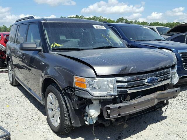 2FMGK5BCXABA38926 - 2010 FORD FLEX SE GRAY photo 1