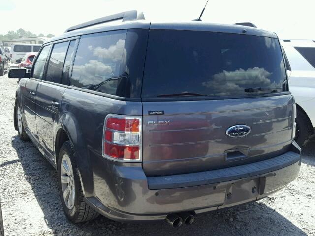 2FMGK5BCXABA38926 - 2010 FORD FLEX SE GRAY photo 3