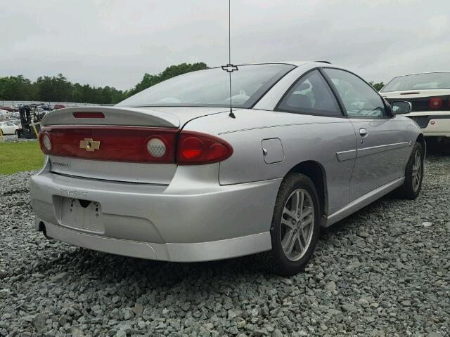 1G1JH12F147175853 - 2004 CHEVROLET CAVALIER L SILVER photo 4