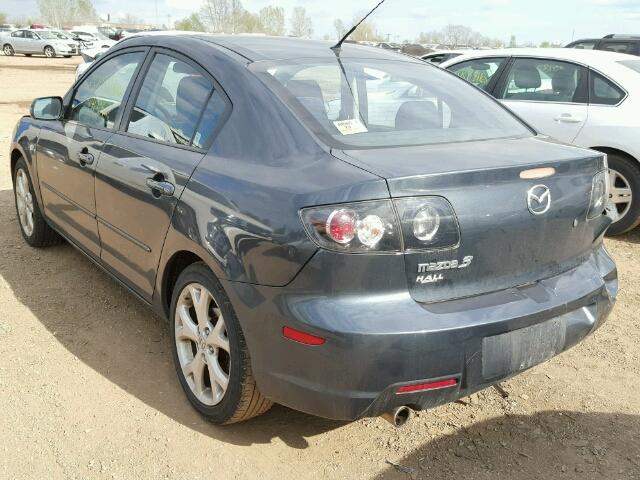 JM1BK32F391211805 - 2009 MAZDA 3 I CHARCOAL photo 3