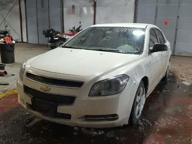1G1ZG57B784265650 - 2008 CHEVROLET MALIBU LS თეთრი ფოტო 2