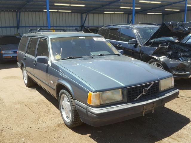 YV1FA8751L1291799 - 1990 VOLVO 740 Синій фото 1