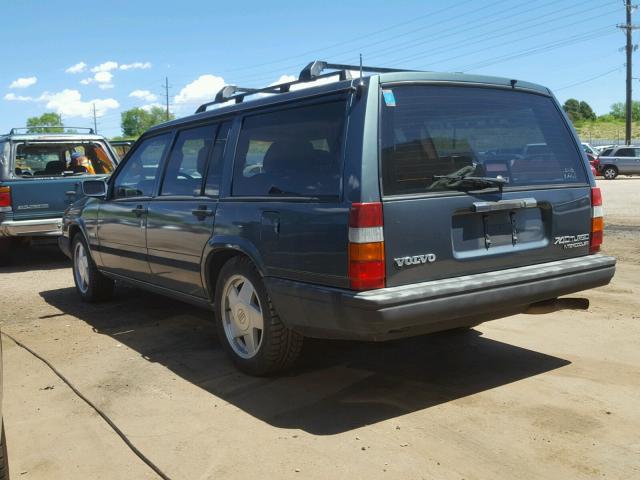 YV1FA8751L1291799 - 1990 VOLVO 740 BLUE photo 3