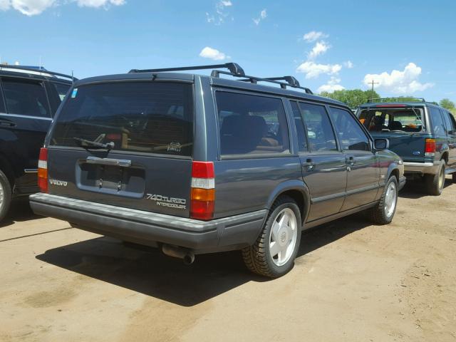 YV1FA8751L1291799 - 1990 VOLVO 740 Синій фото 4