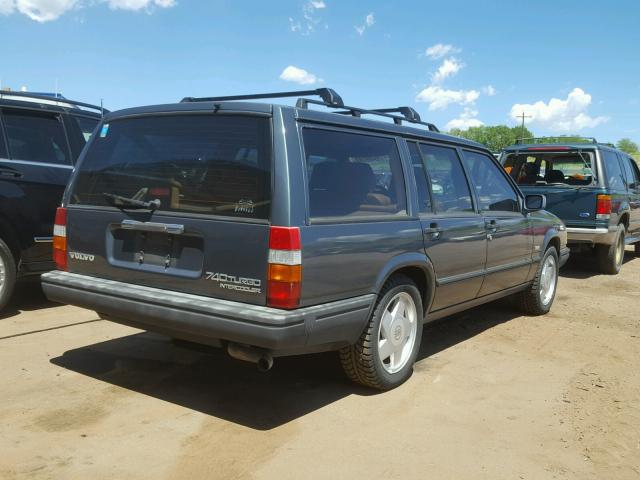 YV1FA8751L1291799 - 1990 VOLVO 740 BLUE photo 4