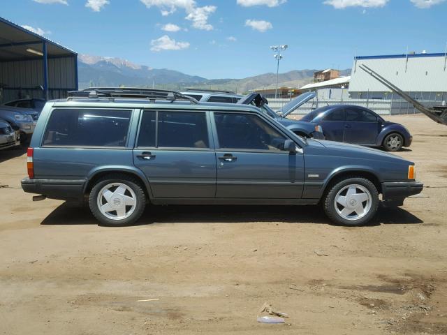 YV1FA8751L1291799 - 1990 VOLVO 740 BLUE photo 9