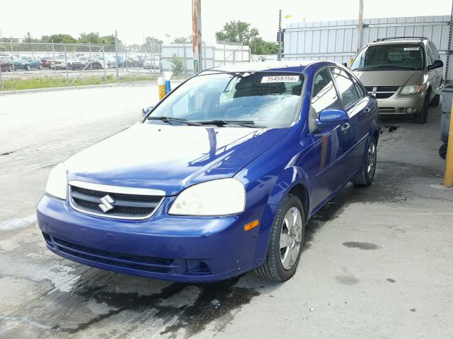 KL5JD56Z77K487567 - 2007 SUZUKI FORENZA BA BLUE photo 2