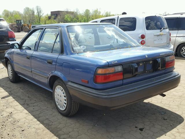 2T1AE94A1LC027716 - 1990 TOYOTA COROLLA DL BLUE photo 3