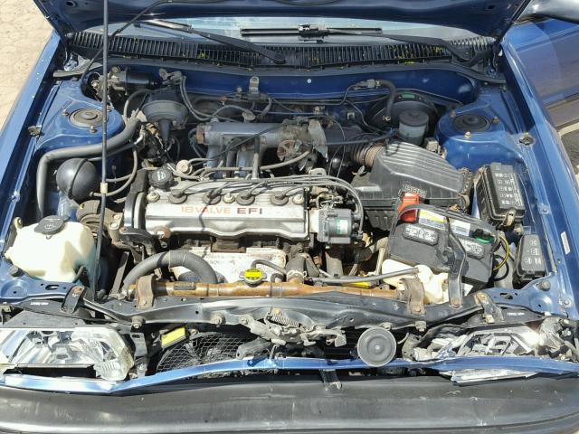 2T1AE94A1LC027716 - 1990 TOYOTA COROLLA DL BLUE photo 7