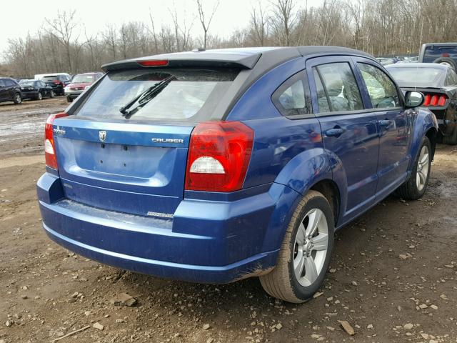 1B3CB3HA5AD541899 - 2010 DODGE CALIBER MA BLUE photo 4