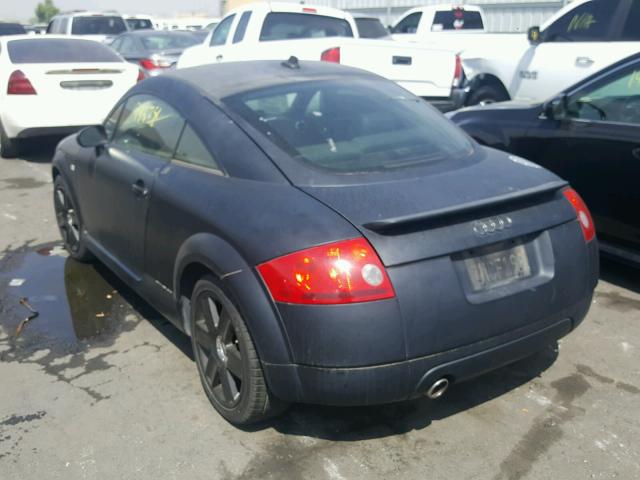 TRUSC28N351006779 - 2005 AUDI TT BLACK photo 3