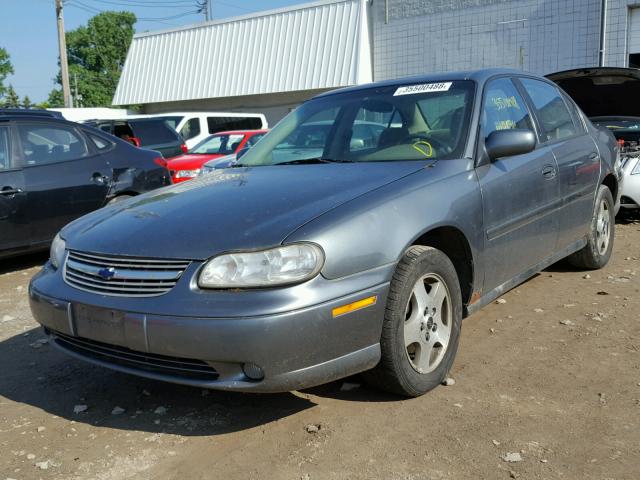 1G1NE52J03M647109 - 2003 CHEVROLET MALIBU LS 灰色 照片 2