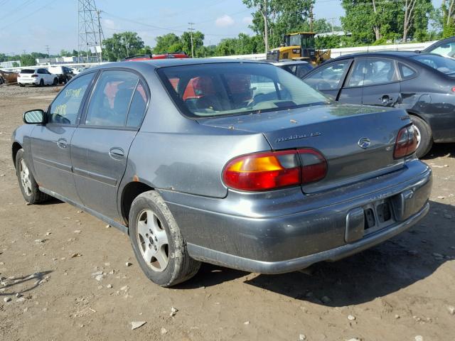 1G1NE52J03M647109 - 2003 CHEVROLET MALIBU LS 灰色 照片 3