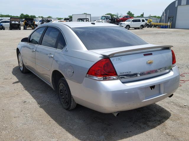 2G1WD58C681214297 - 2008 CHEVROLET IMPALA SUP 银色 照片 3