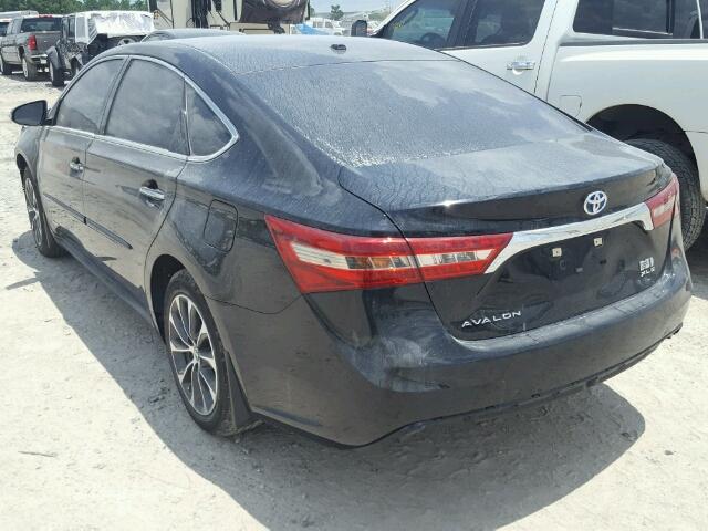 4T1BD1EBXGU057141 - 2016 TOYOTA AVALON HYB BLACK photo 3