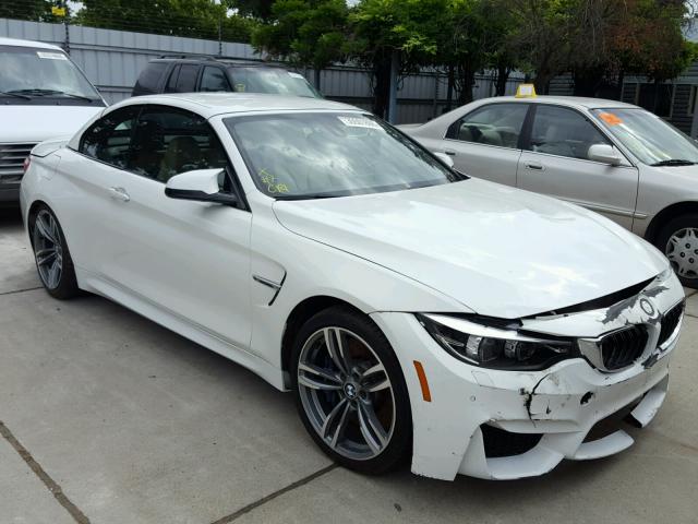 WBS3U9C59GP968668 - 2016 BMW M4 WHITE photo 1