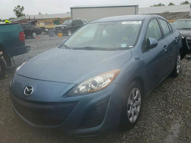 JM1BL1SF0A1241821 - 2010 MAZDA 3 I BLUE photo 2