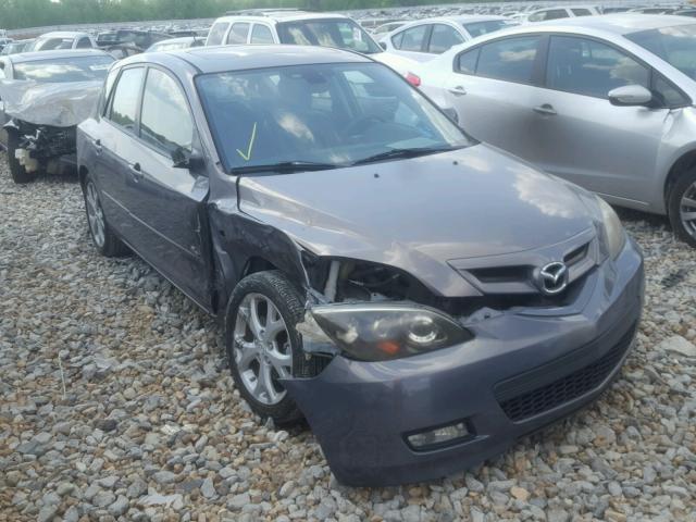 JM1BK343271685843 - 2007 MAZDA 3 HATCHBAC SILVER photo 1