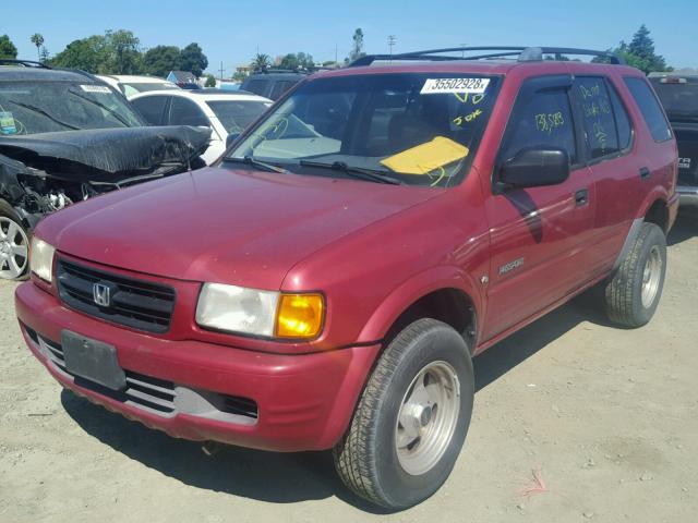 4S6CK58W5W4402128 - 1998 HONDA PASSPORT E 红色 照片 2