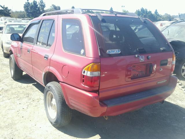 4S6CK58W5W4402128 - 1998 HONDA PASSPORT E 红色 照片 3