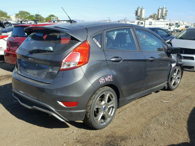 3FADP4GX5HM117370 - 2017 FORD FIESTA ST GRAY photo 4