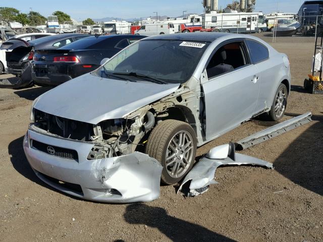 JTKDE177150029521 - 2005 TOYOTA SCION TC 银色 照片 2