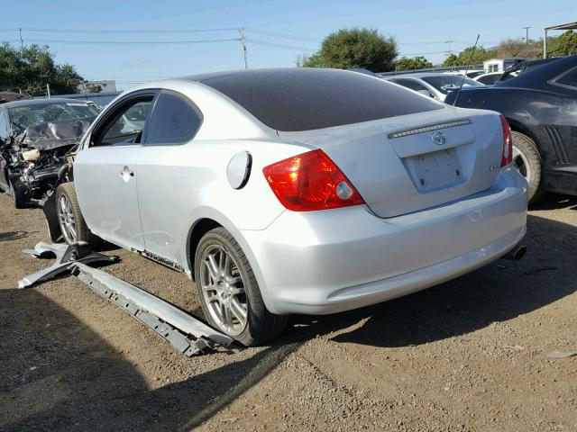 JTKDE177150029521 - 2005 TOYOTA SCION TC 银色 照片 3