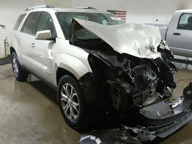 1GKKRRKD2DJ240464 - 2013 GMC ACADIA SLT SILVER photo 1