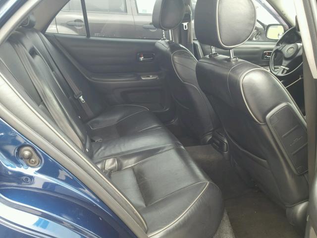 JTHBD192750096741 - 2005 LEXUS IS 300 BLUE photo 6