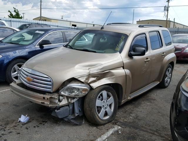 3GNDA13D78S603302 - 2008 CHEVROLET HHR LS GOLD photo 2