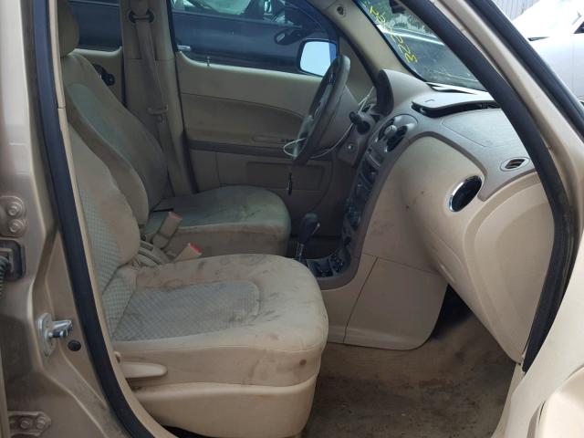 3GNDA13D78S603302 - 2008 CHEVROLET HHR LS GOLD photo 5