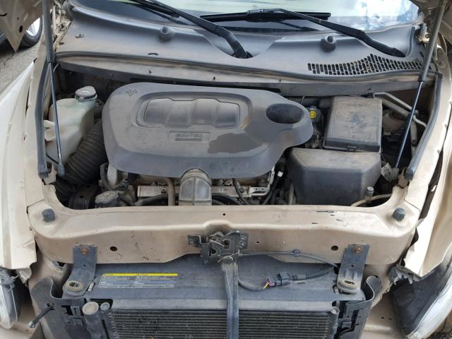 3GNDA13D78S603302 - 2008 CHEVROLET HHR LS GOLD photo 7