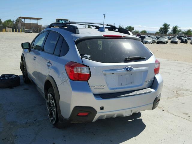 JF2GPALC0GH238675 - 2016 SUBARU CROSSTREK SILVER photo 3