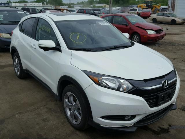 3CZRU6H54GM759475 - 2016 HONDA HR-V EX WHITE photo 1