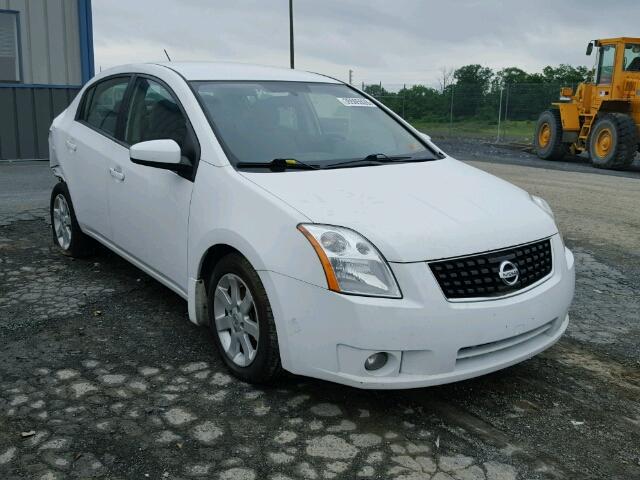 3N1AB61EX9L614729 - 2009 NISSAN SENTRA 2.0 WHITE photo 1